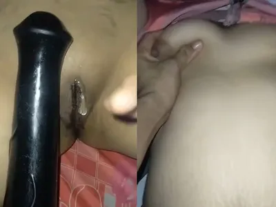 Em ghệ xinh tươi vú to lỗ lồn múp móc lồn bằng sextoy cực sướng