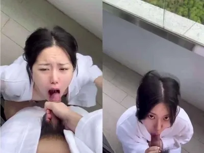 Mới sáng gà gáy đã bắt em khỏa thân mút cặc outdoor chung cư